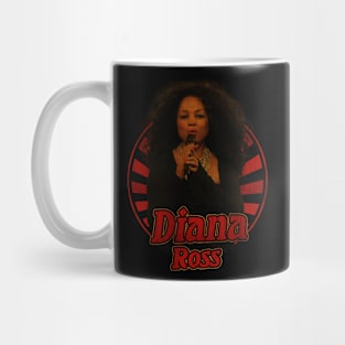 Retro Vintage 80s Diana Ross Mug